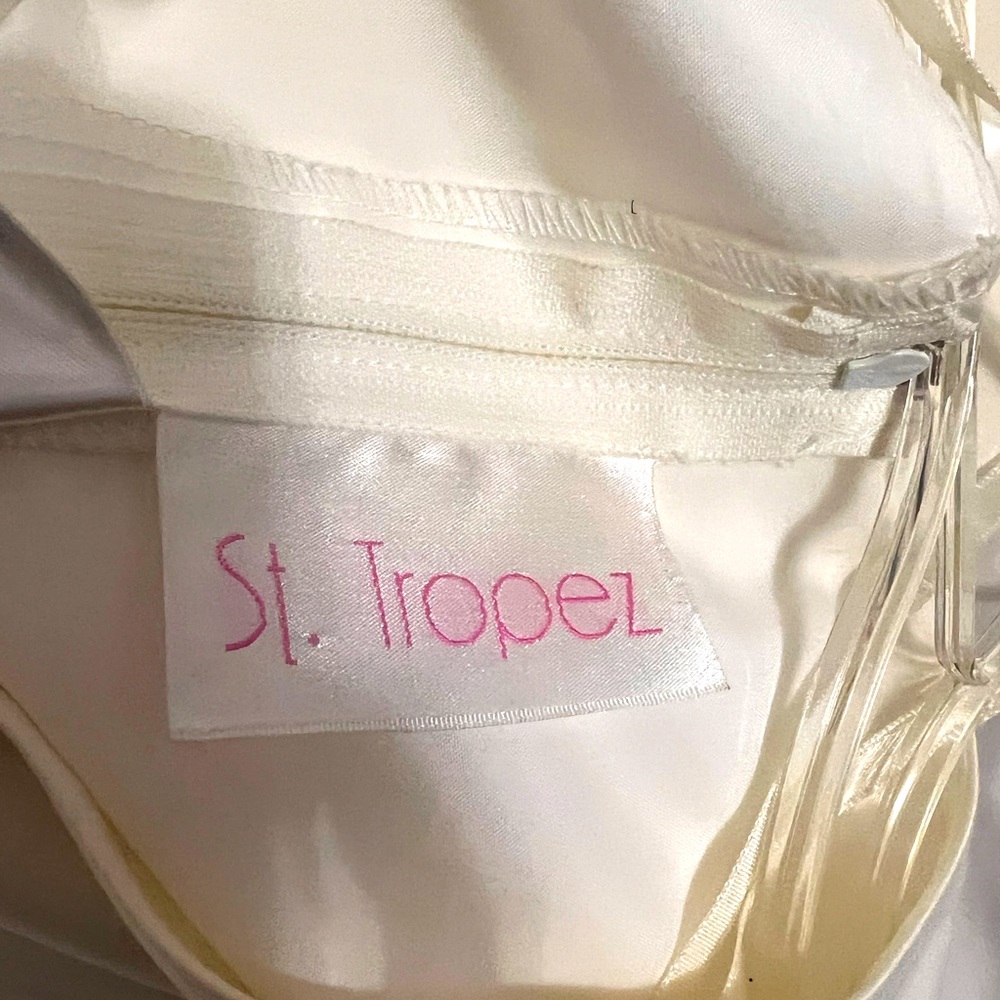 Beautiful David’s Bridals-Ivory Dress-Girl’s Size 12-Preowned-Good Condition - Picture 15 of 15